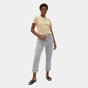 Everlane The Summer Jean Super-Soft Relaxed Ash Grey Size 24